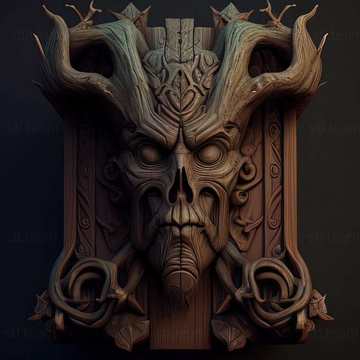 3D model Pillars of Eternity 2 Deadfire game (STL)